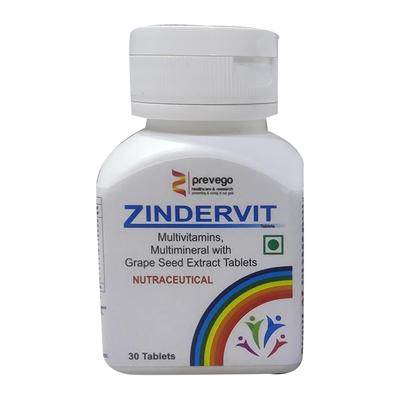 ZINDERVIT Tablet 30's - Supplements-Vam