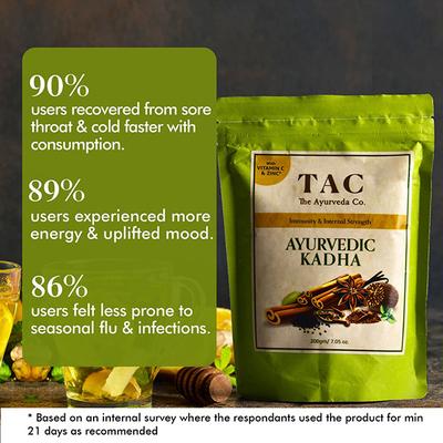 TAC The Ayurveda Co. Ayurvedic Kadha 100 gm - Pure Herbs