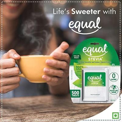 Equal Stevia Sweetener Tablet (Pack of 10 x 500's) 1's - Sugar Substitute