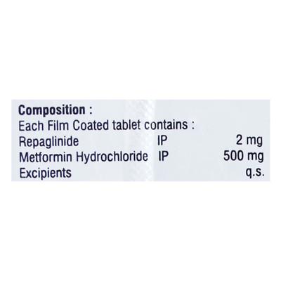 REPANEXT M 2 Tablet 10's - Diabetes-Ant