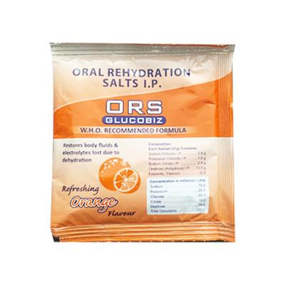GLUCOBIZ ORS REFRESHING ORANGE FLAVOUR Sachet 21gm - Supplements-Ele