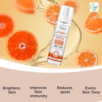 CGG Cosmetics Vitamin C Serum - In Body Oil For Dark Pigmented Skin 100 ml - Creams/Oils/Lotions