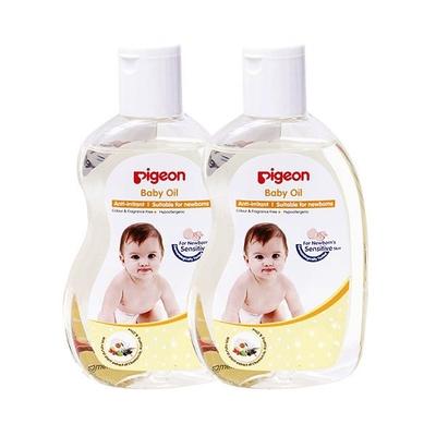 Pigeon Baby Oil 200 ml Combo 50 gm - Creams, Lotions & Oils