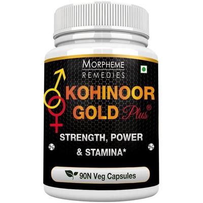 Morpheme Remedies Kohinoor Gold Plus 500mg Extract 90's - Herbal Dietary Supplement