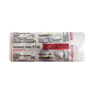 ACUTREX 5 Tablet 10's - Cancer Oncology-Cyt