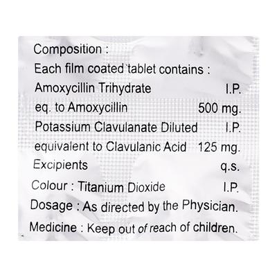 CLAVIAID 625 Tablet 10's - Bacterial Infections-Pen
