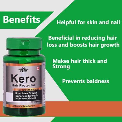 Cipzer Kero Hair Protector Capsule 60's - Hair Treatment