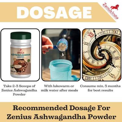Zenius Ashwagandha Powder 100 gm - Ashwagandha