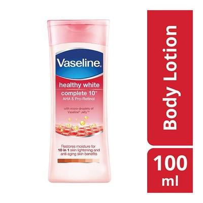 Vaseline Healthy White Complete 10 Body Lotion 100 ml - Lotions & Creams