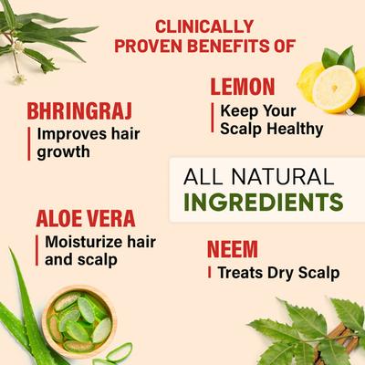 Baby Organo Ayurvedic Tomatino Baby Shampoo - Lemon & Bhringraj 200 ml - Baby Shampoo