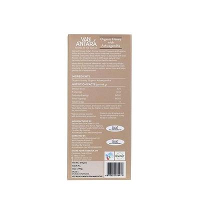 Vanantara Organic Honey with Ashwagandha 375 gm - Sexual Care