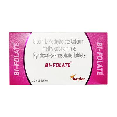 BI FOLATE Tablet 15's - Supplements-Vam
