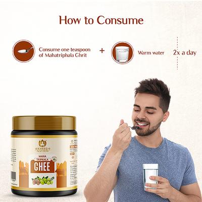 Maharishi Ayurveda Maha Triphala Ghrit Ghee 100 gm - Health Products