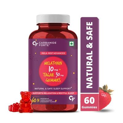 CF Melatonin + Tagara Veg Gummies 60's - Mental Health