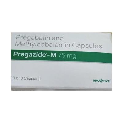 PREGAZIDE M 75 Tablet 10's - Neuropathic Pain-Dru