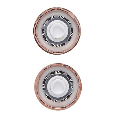 Flawless Finishing Touch 18k Gold Plated Replacement Heads (Pack of 2) - Hair Removal Accessories