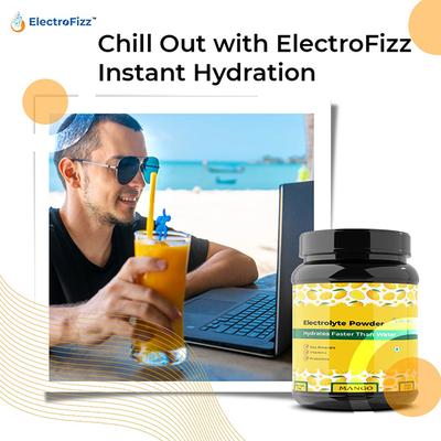 ElectroFizz Electrolyte Powder - Mango 1 kg - Energy Drinks