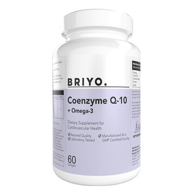 Briyo CoenzymeQ10 + Omega 3 Softgel 60's - Co-Q
