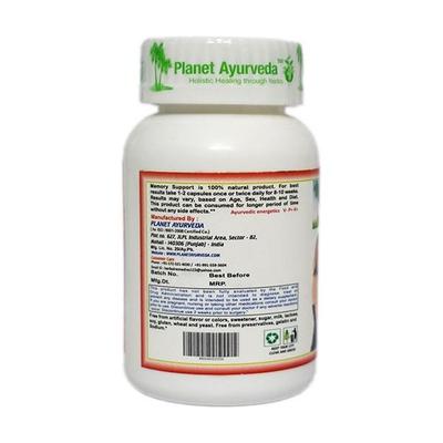 Planet Ayurveda Memory Support Capsules 60's - Speciality Medicines