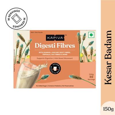 Kapiva Digesti Fibres Powder - Kesar Badam 150 gm - Digestive Care