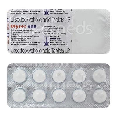 Ulyses 300mg Tablet 10'S - Cholelithiasis/Gall Stones