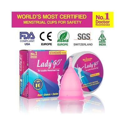 LadyGo Menstrual Cup-Standard (Small) - Menstrual Cups