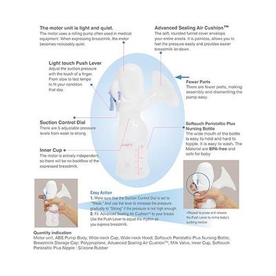 Pigeon Portable Electric Breast Pump - Breast Pump
