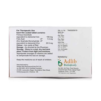 ABFER XT Tablet 10's - Supplements-Vam
