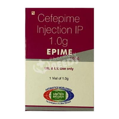 EPIME 1gm Injection 1's - Bacterial Infections-Cep