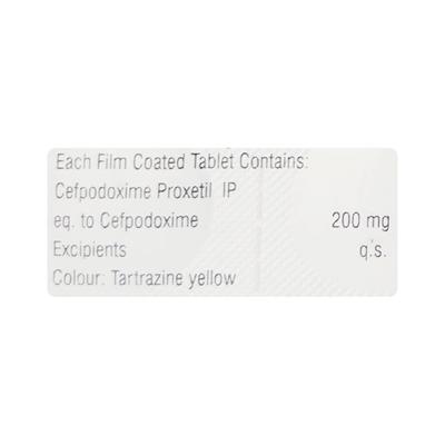 CEFOGUD 200mg Tablet 10's - Bacterial Infections-Cep