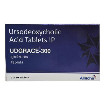 UDGRACE 300mg Tablet 10's - Cholelithiasis/Gall Stones