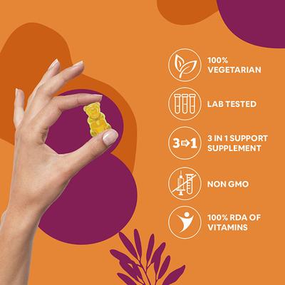 CF Nova Vitamin D3 Gummies 60's - Multi-Vitamins