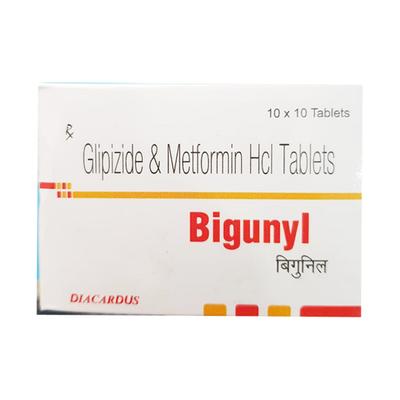 BIGUNYL Tablet 10's - Diabetes-Ant