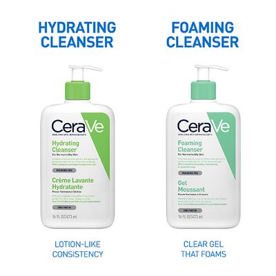 CeraVe Hydrating Cleanser For Normal To Dry Skin 473 ml - Face Wash & Cleansers