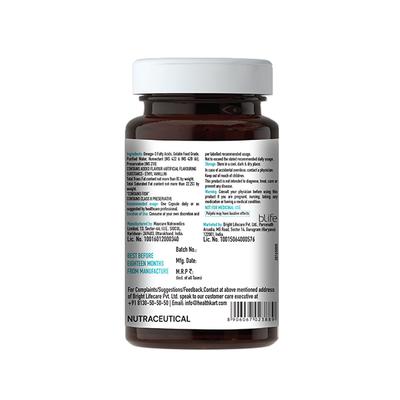 HealthKart HK Vitals Fish Oil Soft Gelatin Capsule 60's - Omega Fish Oil Fatty Acids