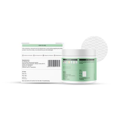 Rejusure 0.8% Glycolic Acid Acid Cleaning Pads 25's - Face Wash & Cleansers