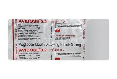 Avibose 0.2mg Tablet 10'S - Diabetes-Ant