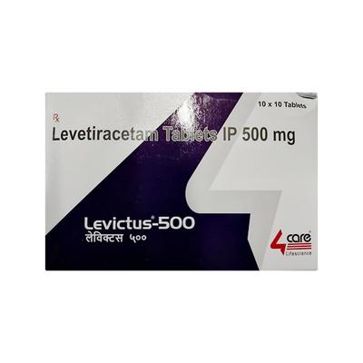 LEVICTUS 500 Tablet 10's - Epilepsy/Convulsion-Ant