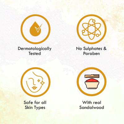 Kozicare Sandalwood Soap (Pack of 6 x 75 gm) 1's - Soaps