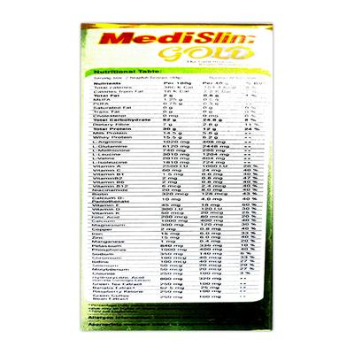 Medislim Gold Weight Management Powder - Vanilla 500 g - Weight Loss