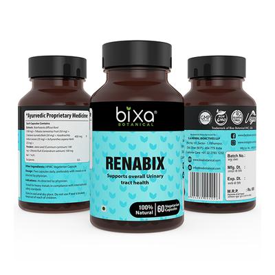 Bixa Botanical Renabix Vegetarian capsule 60's - Speciality Medicines
