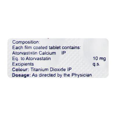 Torcad 10mg Tablet 10'S - High Cholesterol-Dys