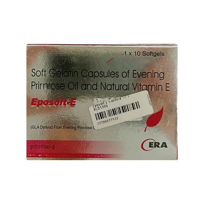 Eposoft E Capsule 10's - Supplements-Sup