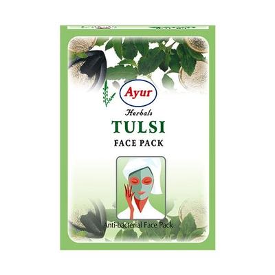 Ayur Herbal Face Pack - Tulsi 100 gm - Face Packs