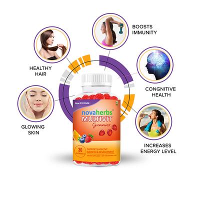 Novaherbs Multivit Gummies (Buy 1 Get 1 Free) 30's - Multi-Vitamins