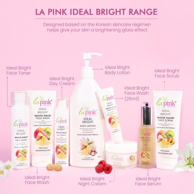 La Pink Ideal Bright White Haldi Face Wash 100 ml - Face Washes