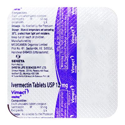 VIMECT Tablet 2's - Parasitic Worms-Ant