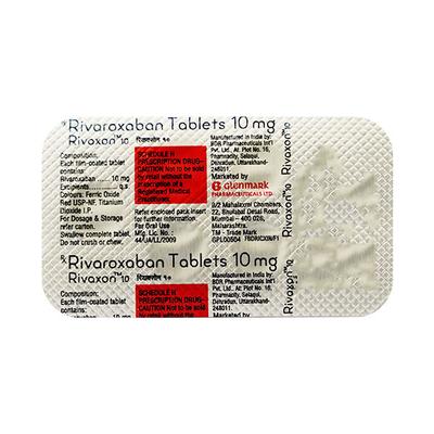 RIVAXON 10 Tablet 7's - Blood Clot-Ant