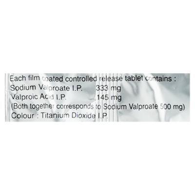Torvate Chrono 500mg Tablet 10'S - Epilepsy/Convulsion-Ant