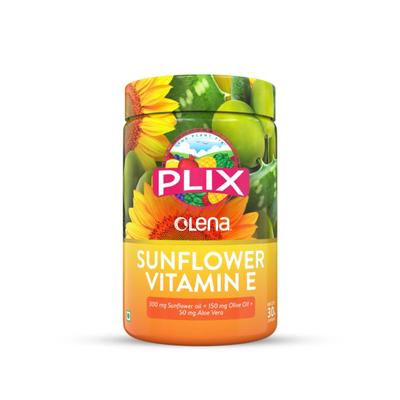 Plix Olena Sunflower Vitamin E Capsule 30's - General Health